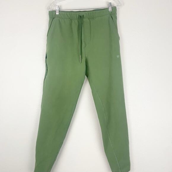 Mack Weldon Pants Mens‎ Medium Tall Ace Sweatpants Joggers Green Stretch MT - Picture 1 of 8